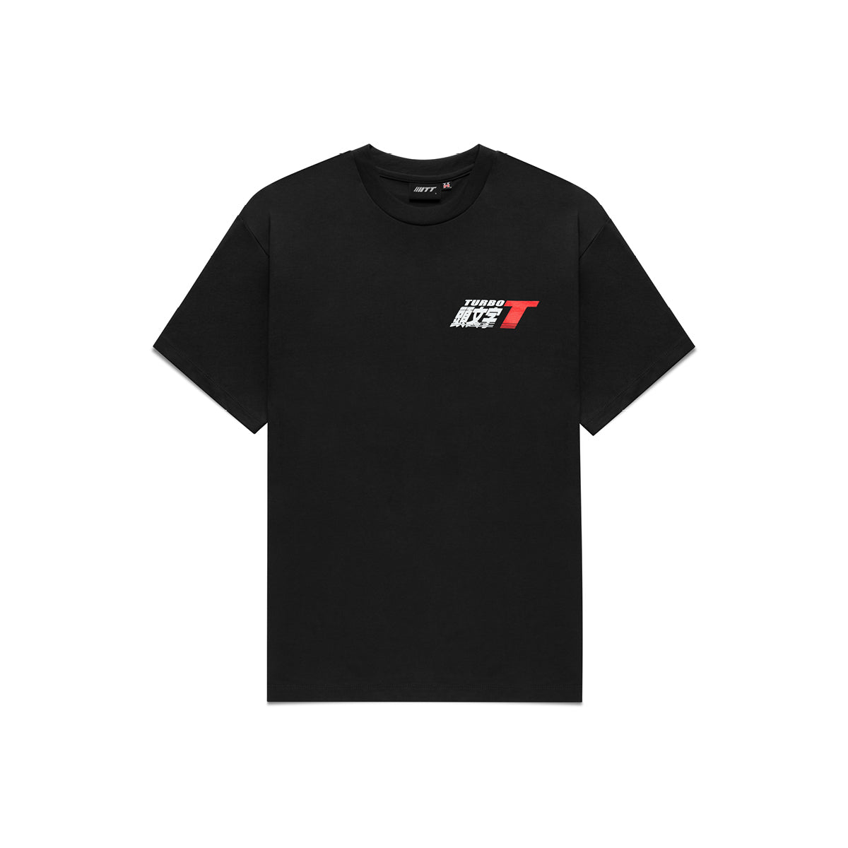 AE86 Relaxed Fit Tee Jet Black