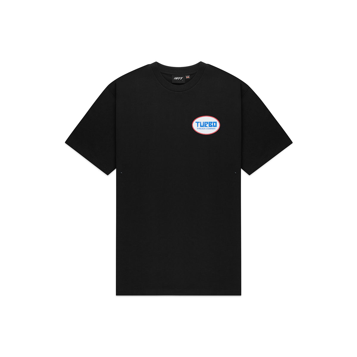 400R Relaxed Fit Tee Jet Black