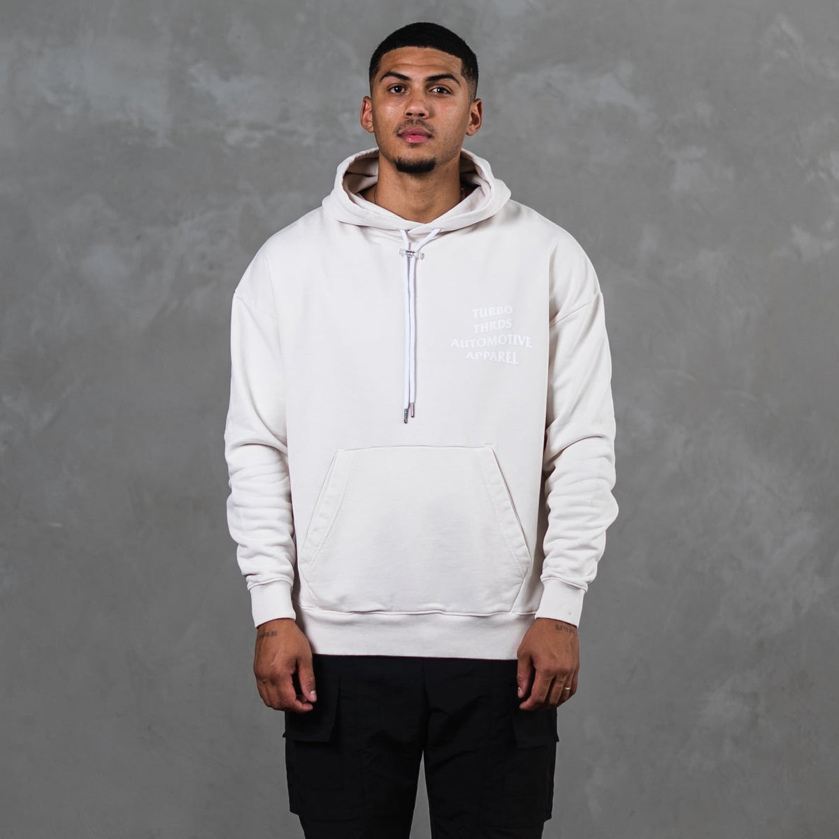 Anti Lag Relaxed Fit Hoodie Marshmallow