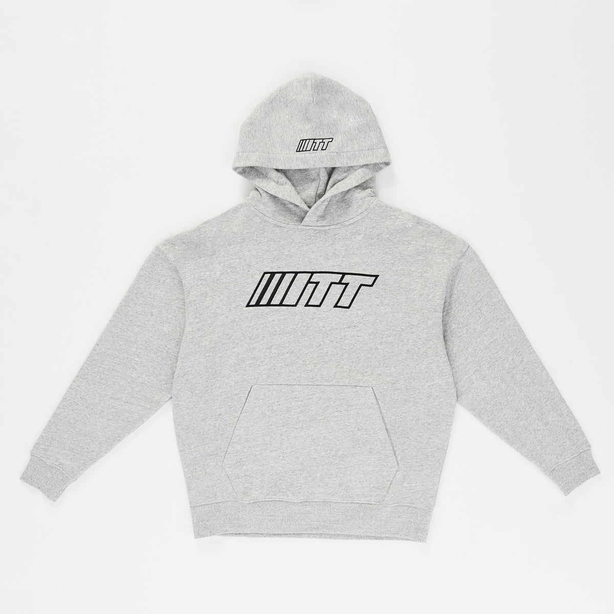 Carbon Relaxed Fit Hoodie Heather Grey