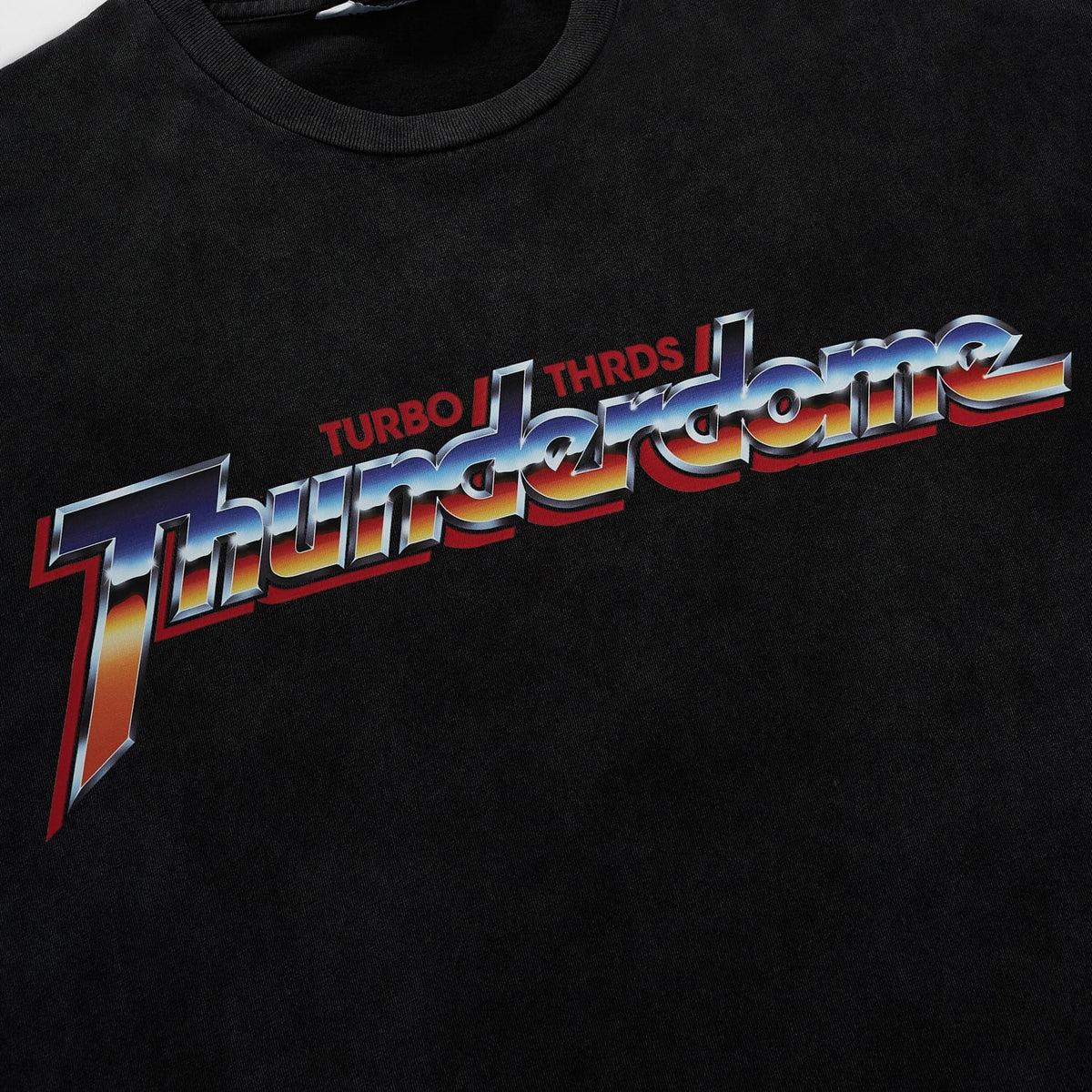 Thunderdome Relaxed Fit Tee Vintage Black