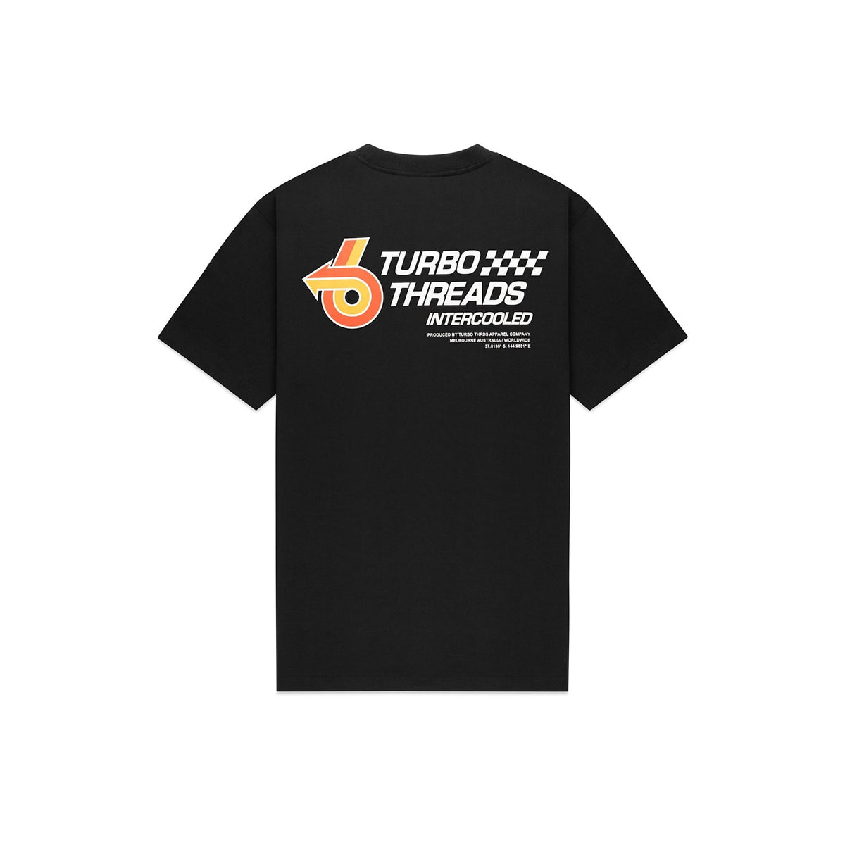 Turbo 6 Relaxed Fit Tee Jet Black